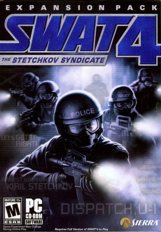 Front Cover for SWAT 4: The Stetchkov Syndicate (Windows)