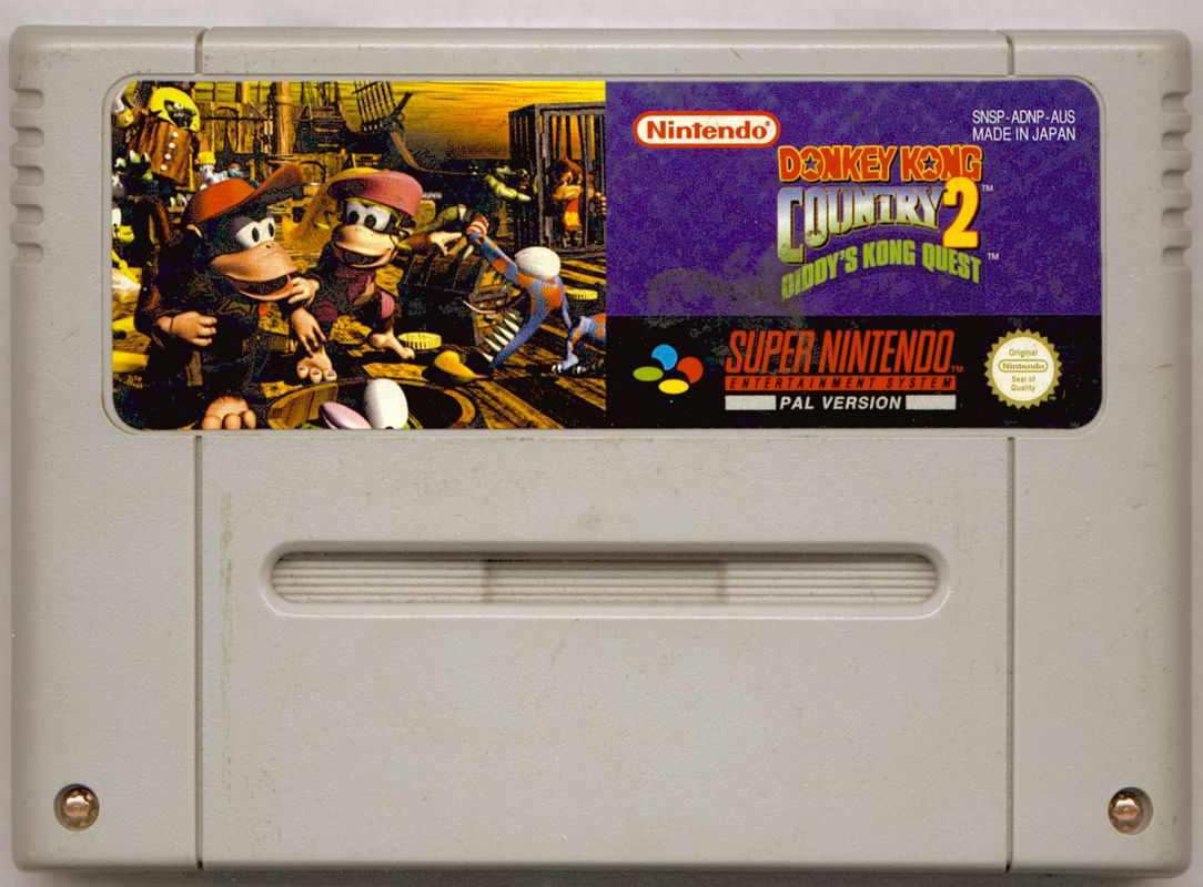 Media for Donkey Kong Country 2: Diddy's Kong Quest (SNES)