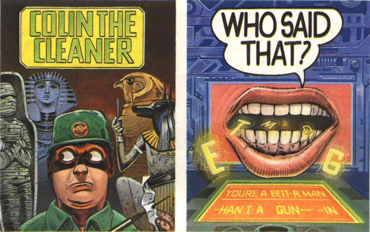 Front Cover for Colin The Cleaner + Who Said That? (ZX Spectrum)