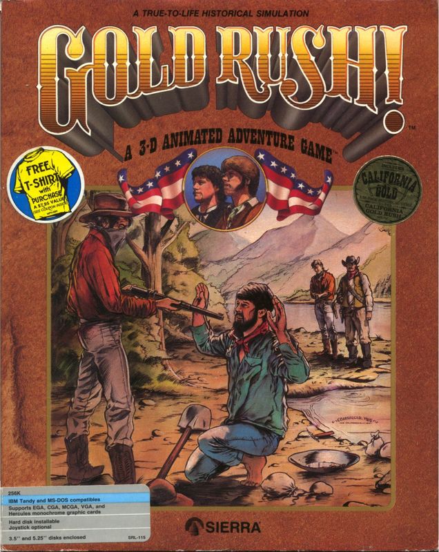 Front Cover for Gold Rush! (DOS)