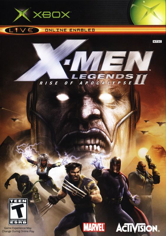 Front Cover for X-Men: Legends II - Rise of Apocalypse (Xbox)