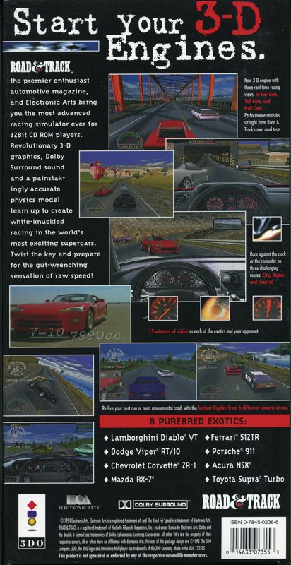 The Need for Speed (1994) - MobyGames