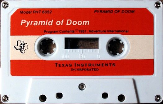 Media for Pyramid of Doom (TI-99/4A)