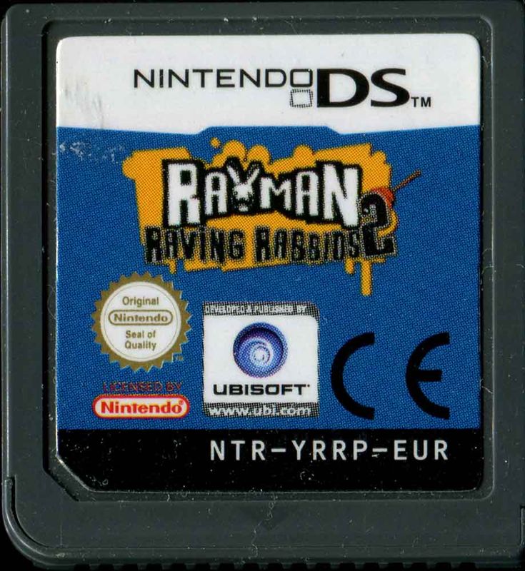Media for Rayman: Raving Rabbids 2 (Nintendo DS): Front