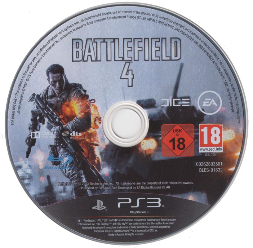 Media for Battlefield 4 (PlayStation 3)