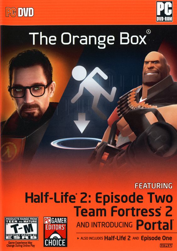 Front Cover for The Orange Box (Windows)