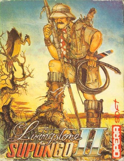 Front Cover for Livingstone II (ZX Spectrum)