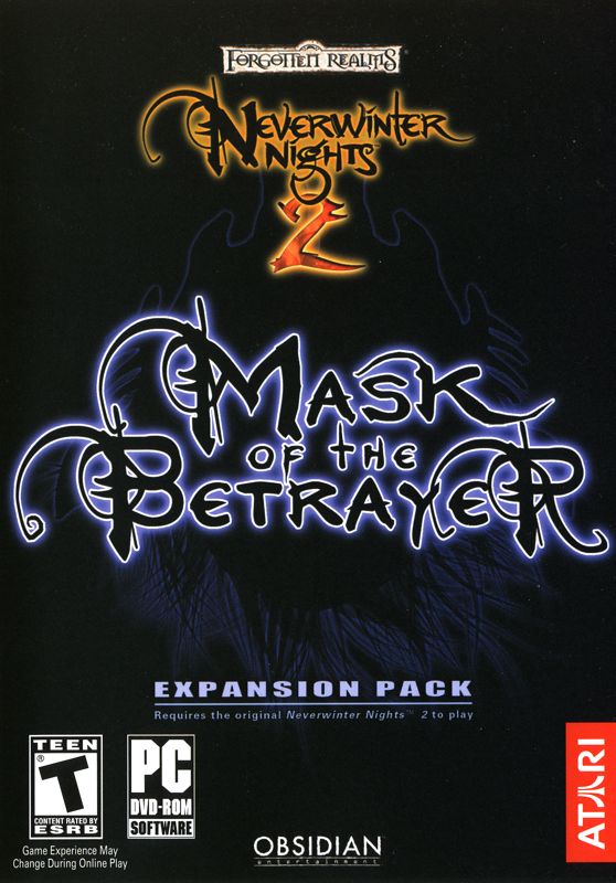 Front Cover for Neverwinter Nights 2: Mask of the Betrayer (Windows)