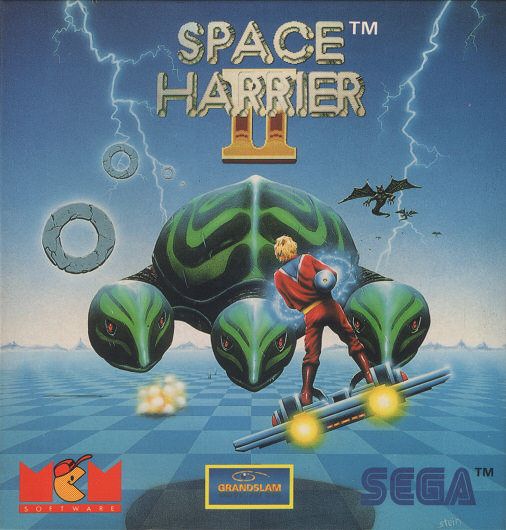 Front Cover for Space Harrier II (ZX Spectrum)