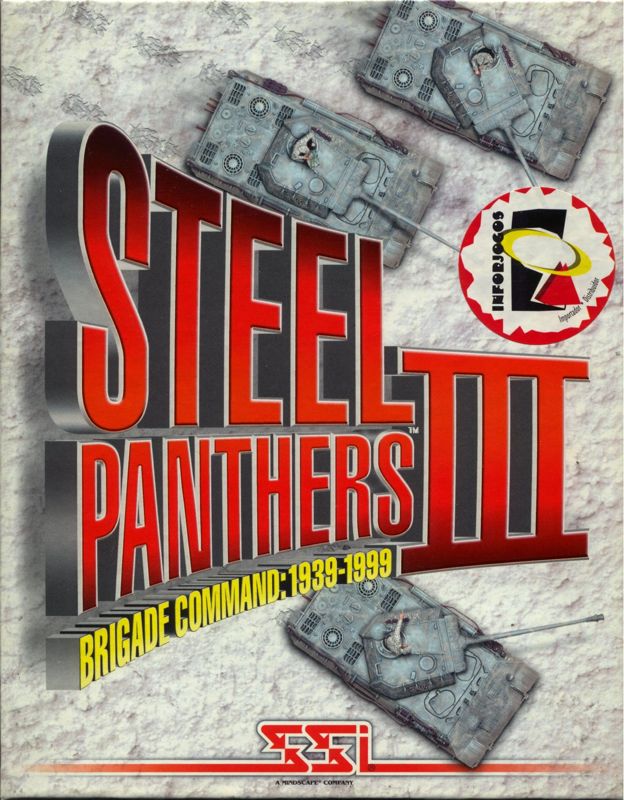 Front Cover for Steel Panthers III: Brigade Command - 1939-1999 (DOS)