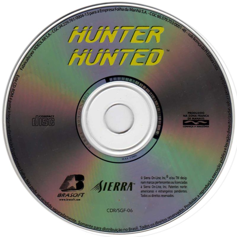 Media for Hunter Hunted (Windows) (Super Games Folha N°6 covermount)