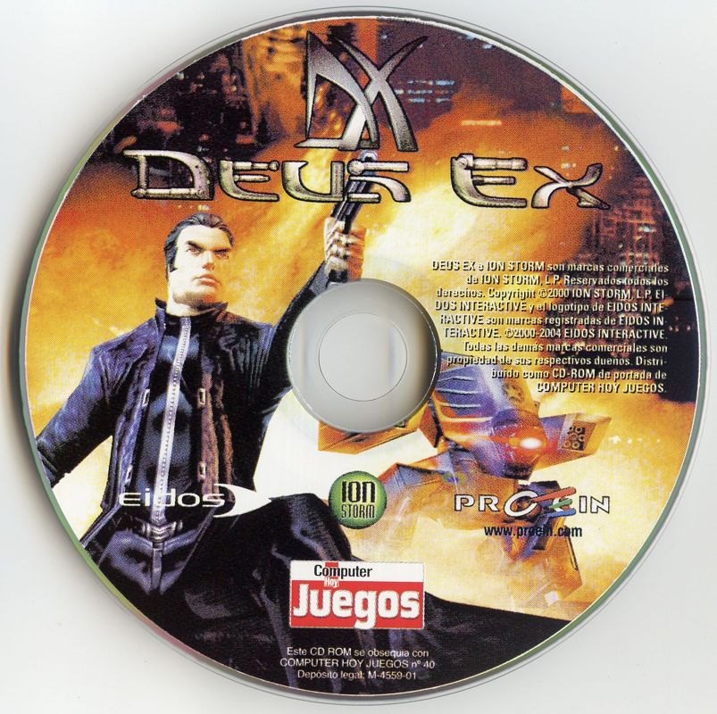 Media for Deus Ex (Windows) (N 16 of the Computer Hoy Juegos collection ("Los mejores juegos para PC"))