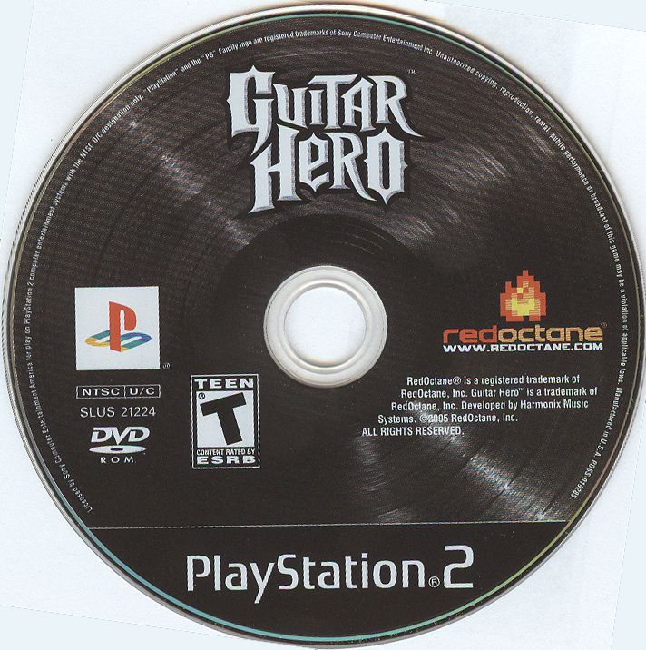 Guitar Hero cover or packaging material - MobyGames