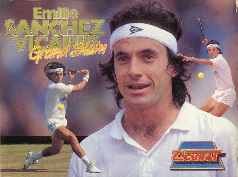 Front Cover for Emilio Sanchez Vicario Grand Slam (ZX Spectrum)