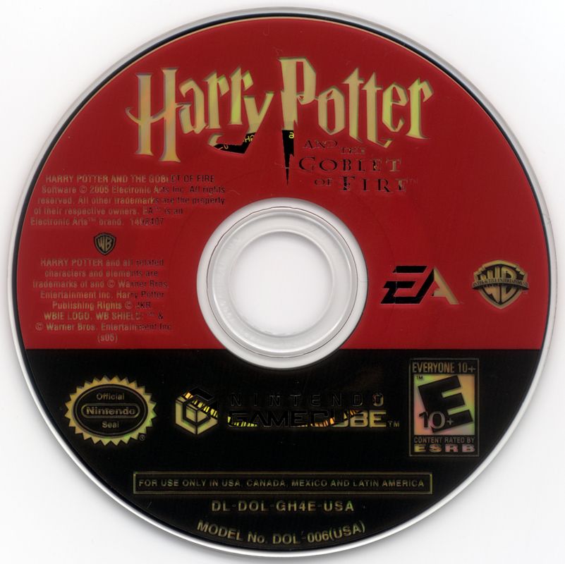 Media for Harry Potter and the Goblet of Fire (GameCube)