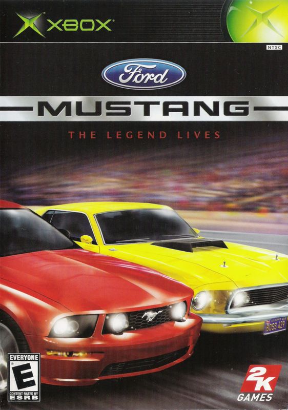 Front Cover for Ford Mustang: The Legend Lives (Xbox)