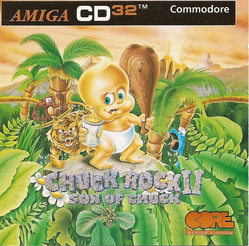 Front Cover for Chuck Rock II: Son of Chuck (Amiga CD32)