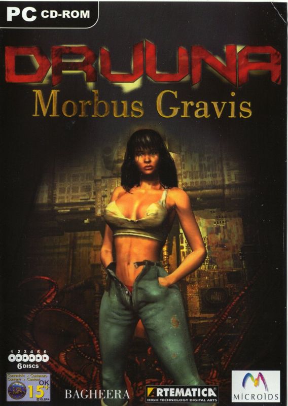 Front Cover for Paolo Eleuteri Serpieri's Druuna: Morbus Gravis (Windows)