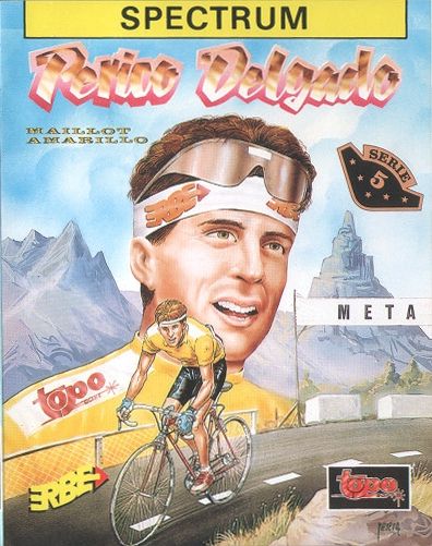 Front Cover for Perico Delgado Maillot Amarillo (ZX Spectrum)