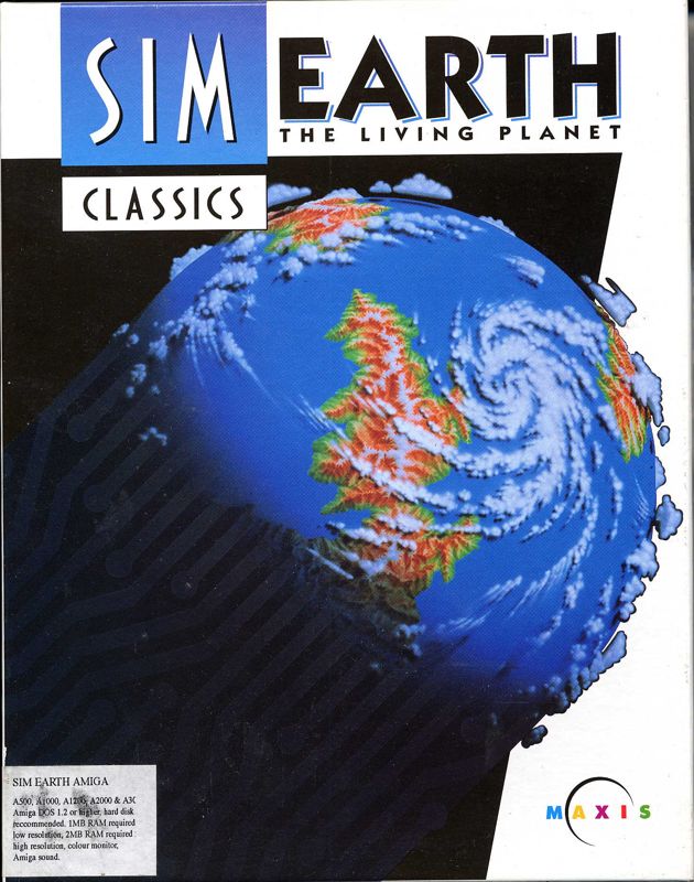 Front Cover for SimEarth: The Living Planet (Amiga)