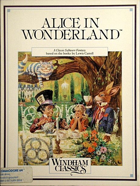 Front Cover for Alice in Wonderland (Commodore 64)