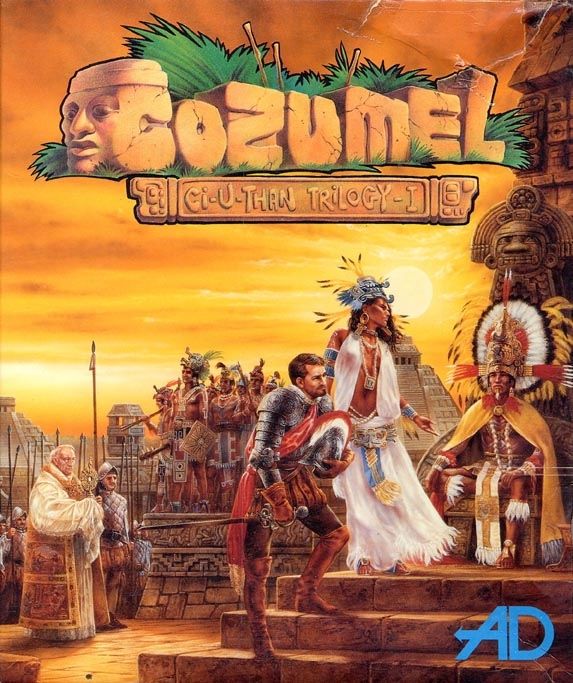 Front Cover for La Diosa de Cozumel (ZX Spectrum)