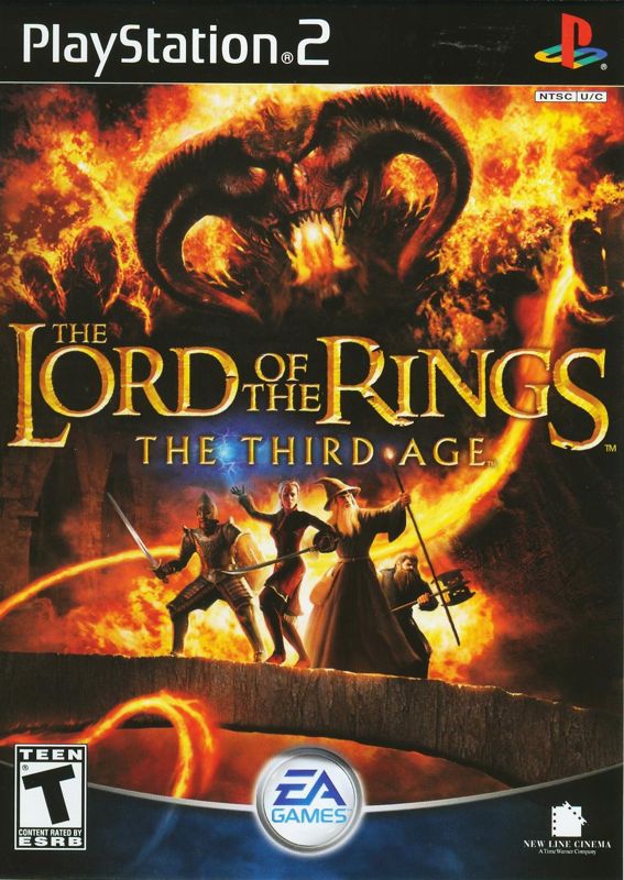 Front Cover for The Lord of the Rings: The Third Age (PlayStation 2)
