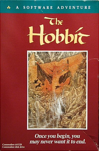 Front Cover for The Hobbit (Commodore 64)