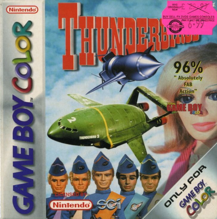 Front Cover for Thunderbirds (Game Boy Color)