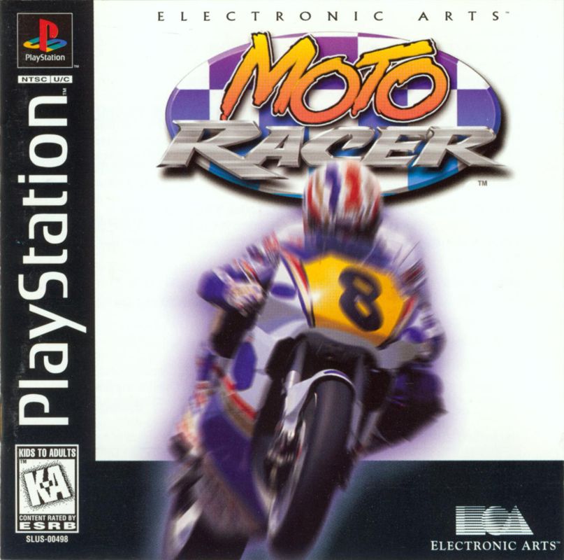 Front Cover for Moto Racer (PlayStation)