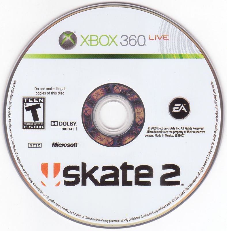 Media for skate 2 (Xbox 360)