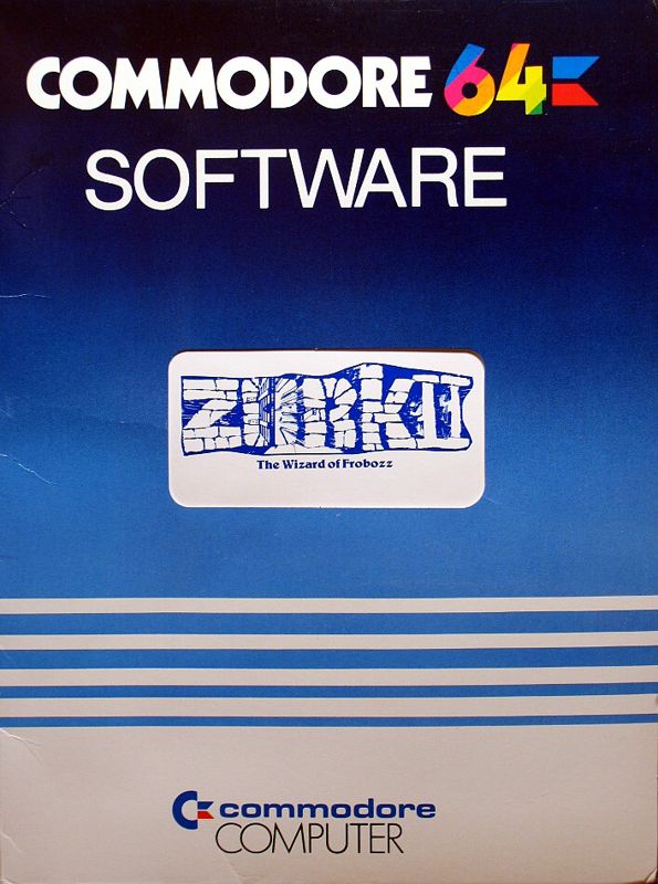 Front Cover for Zork II: The Wizard of Frobozz (Commodore 64)