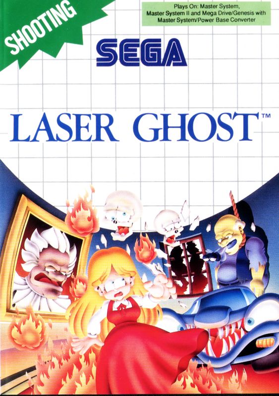 Front Cover for Laser Ghost (SEGA Master System)