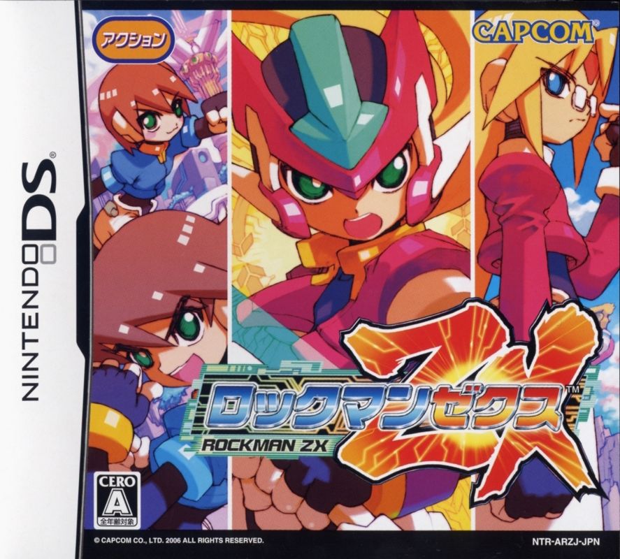 Front Cover for Mega Man ZX (Nintendo DS)
