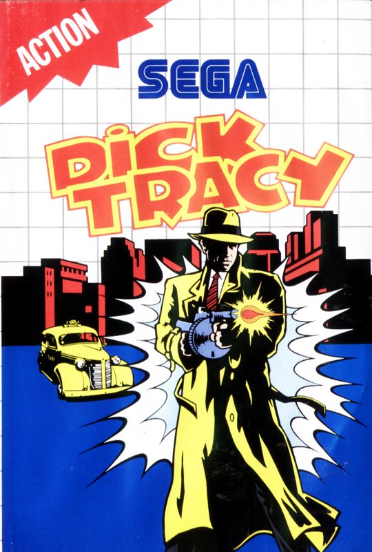 Front Cover for Dick Tracy (SEGA Master System)