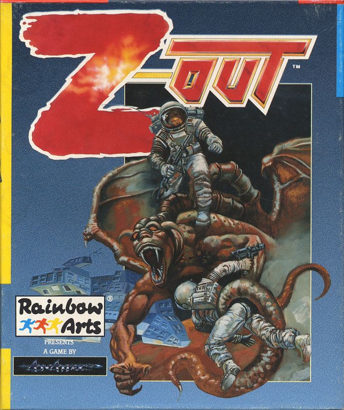 Front Cover for Z-Out (Amiga)