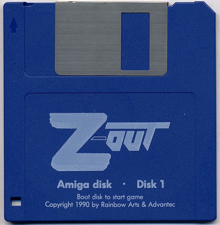 Media for Z-Out (Amiga)