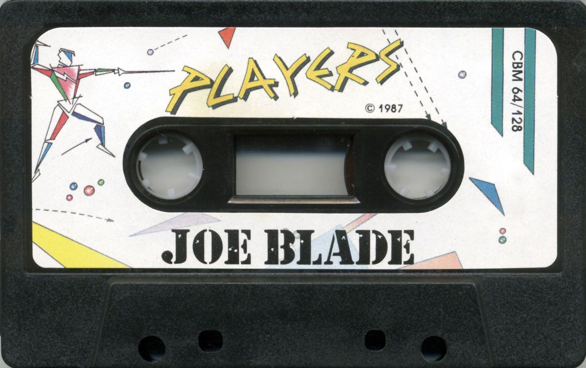 Media for Joe Blade (Commodore 64)