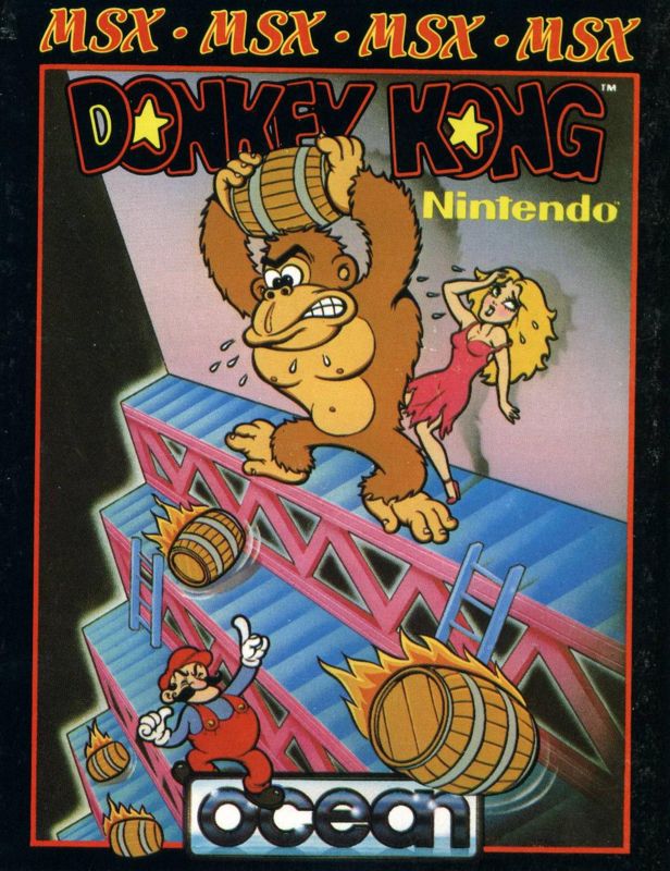 Front Cover for Donkey Kong (MSX)