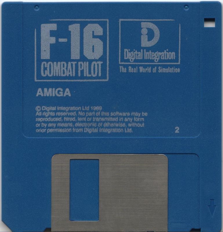 Media for F-16 Combat Pilot (Amiga)
