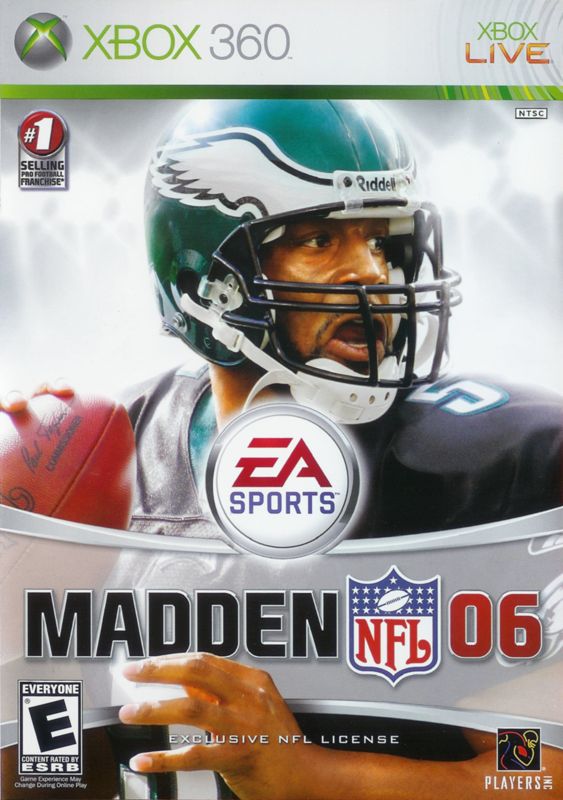 Front Cover for Madden NFL 06 (Xbox 360)