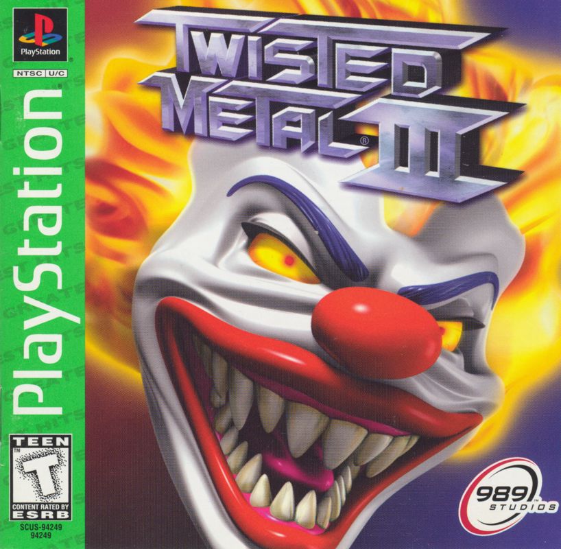 Front Cover for Twisted Metal III (PlayStation) (Greatest Hits release)