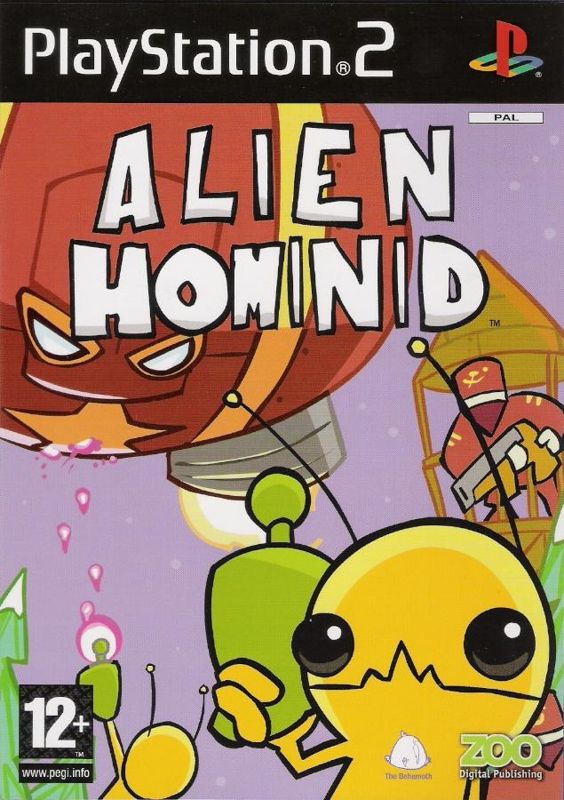 Front Cover for Alien Hominid (PlayStation 2)