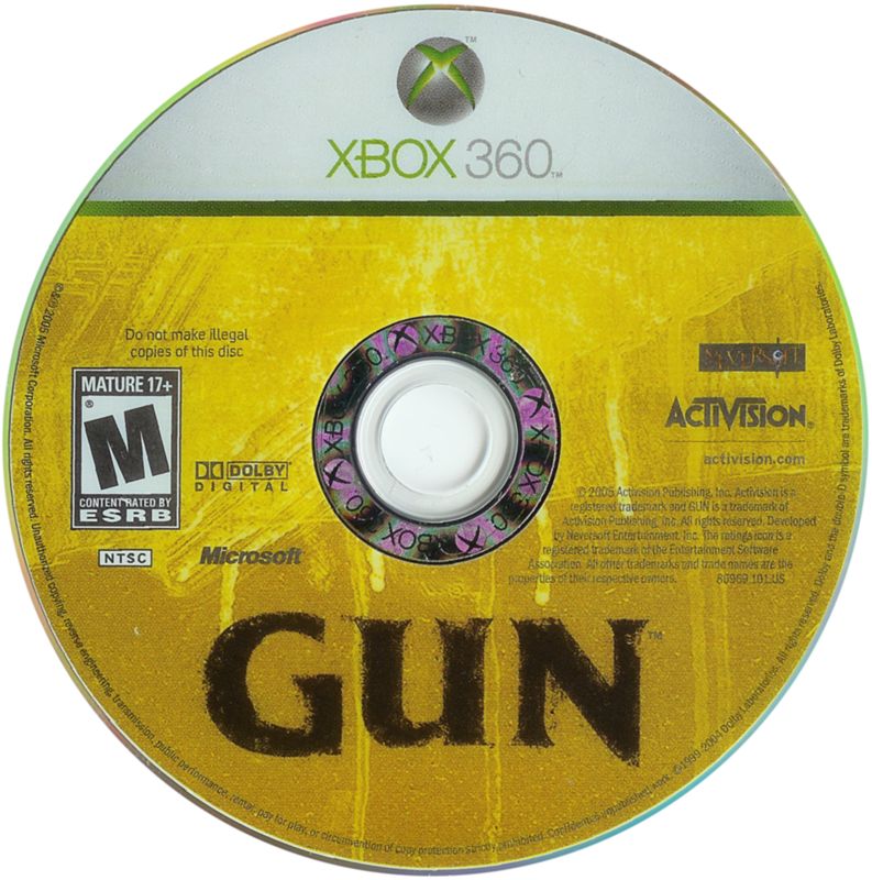 Media for Gun (Xbox 360)