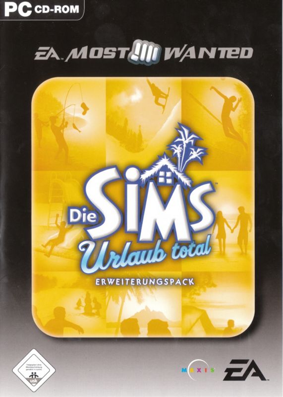 Front Cover for The Sims: Vacation (Windows) (EA Most Wanted release)