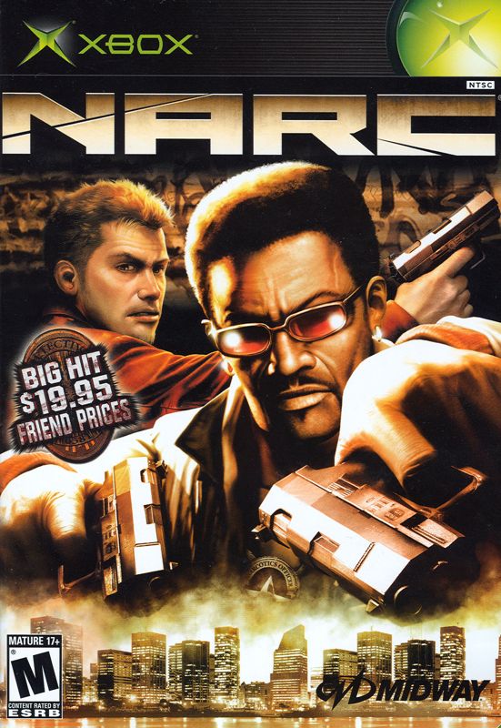 Front Cover for NARC (Xbox)