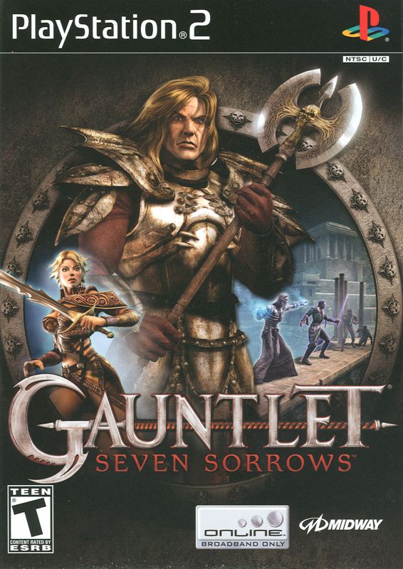 Front Cover for Gauntlet: Seven Sorrows (PlayStation 2)