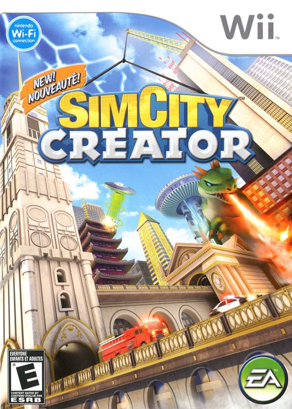 Front Cover for SimCity Creator (Wii)