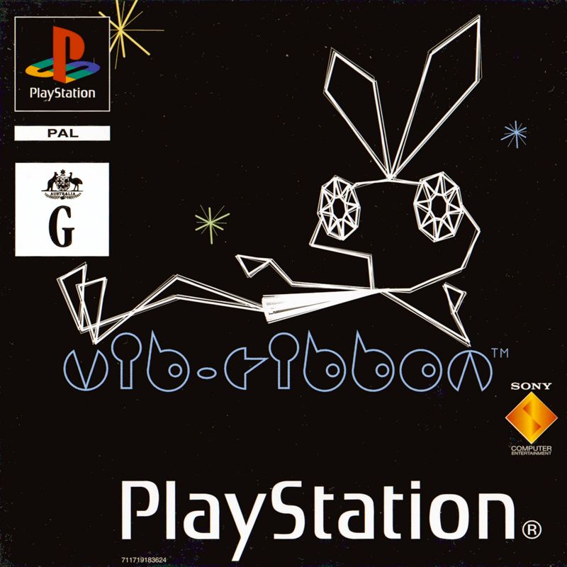 Front Cover for Vib-Ribbon (PlayStation)