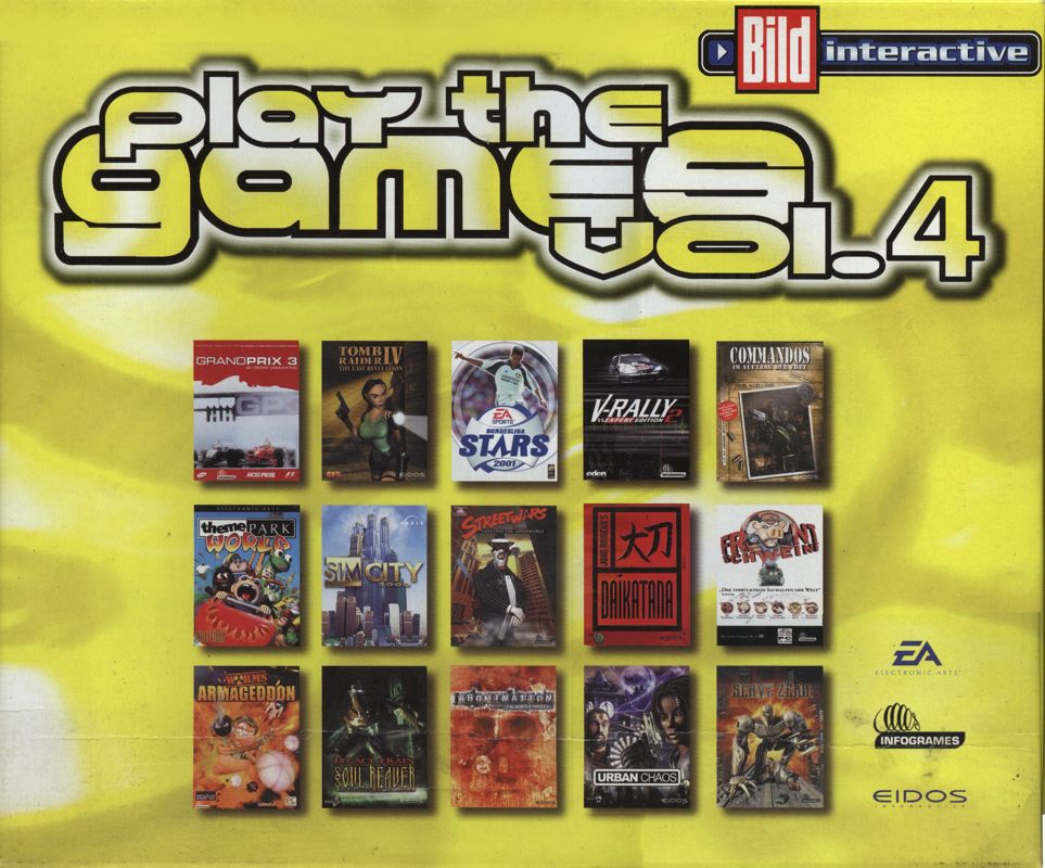 Front Cover for Play the Games Vol. 4 (Windows)